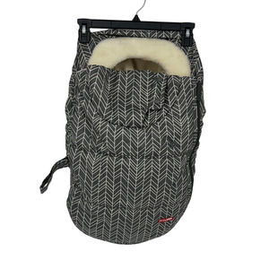 Skip Hop car seat cover Stroll & Go Gray Feather baby winter